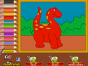 Giochi di Dinosauri da Colorare